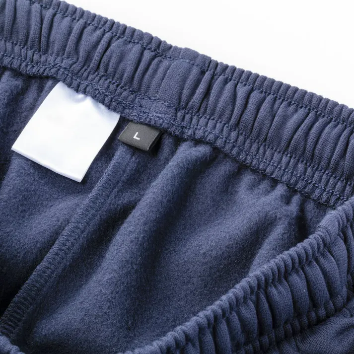 Hot fine 軽くてあたたかい裏起毛パンツ ネイビー LL