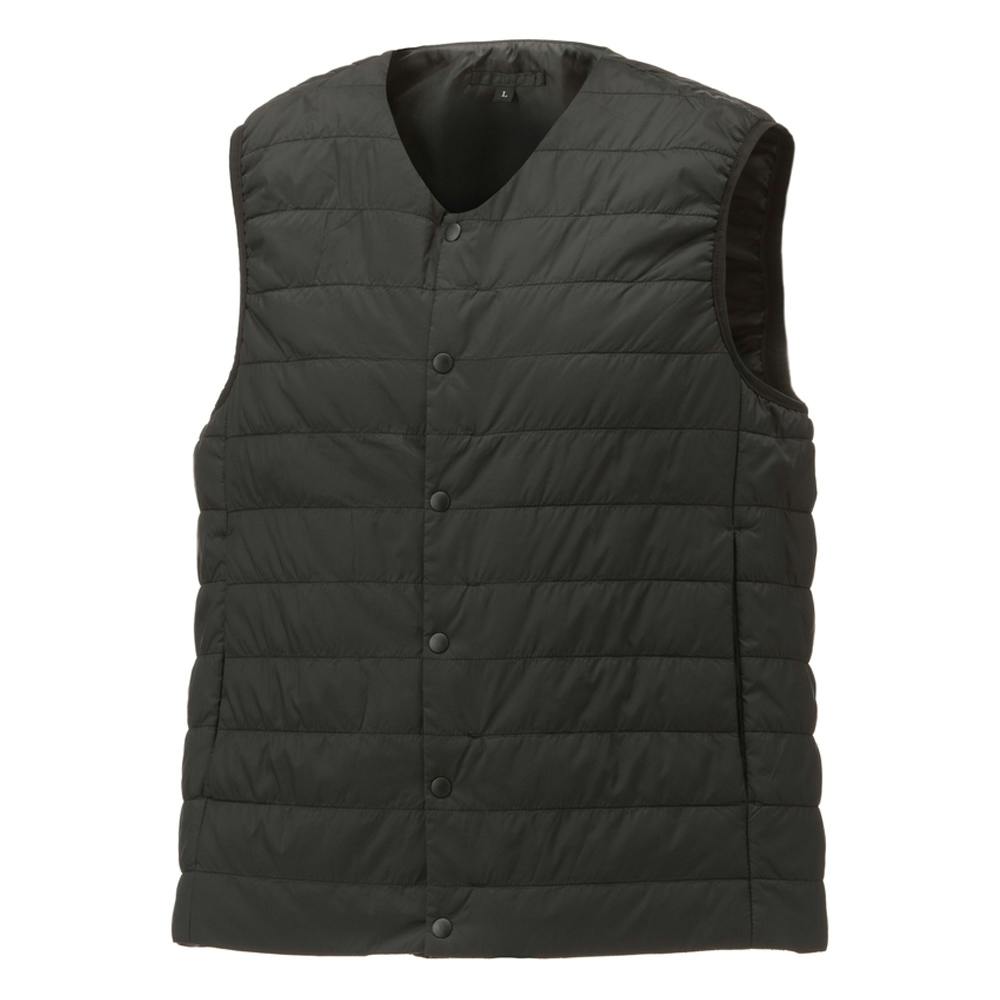 Hot-Fine 中綿ベスト ブラック L シャツ・ブルゾン Hot-Fine 中綿ベスト ブラック L シャツ・ブルゾン