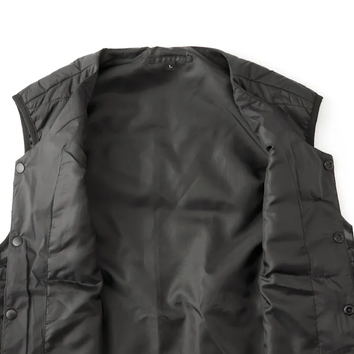 Hot-Fine 中綿ベスト ブラック L