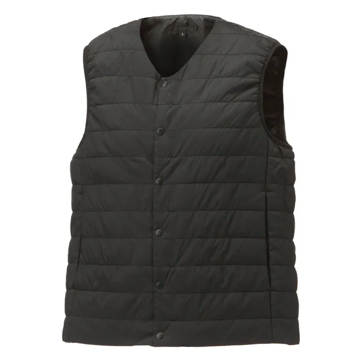 Hot-Fine 中綿ベスト ブラック L