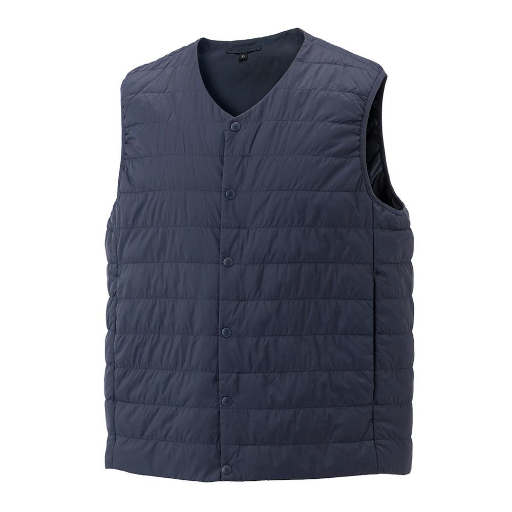 Hot-Fine 中綿ベスト ネイビー M シャツ・ブルゾン Hot-Fine 中綿ベスト ネイビー M シャツ・ブルゾン