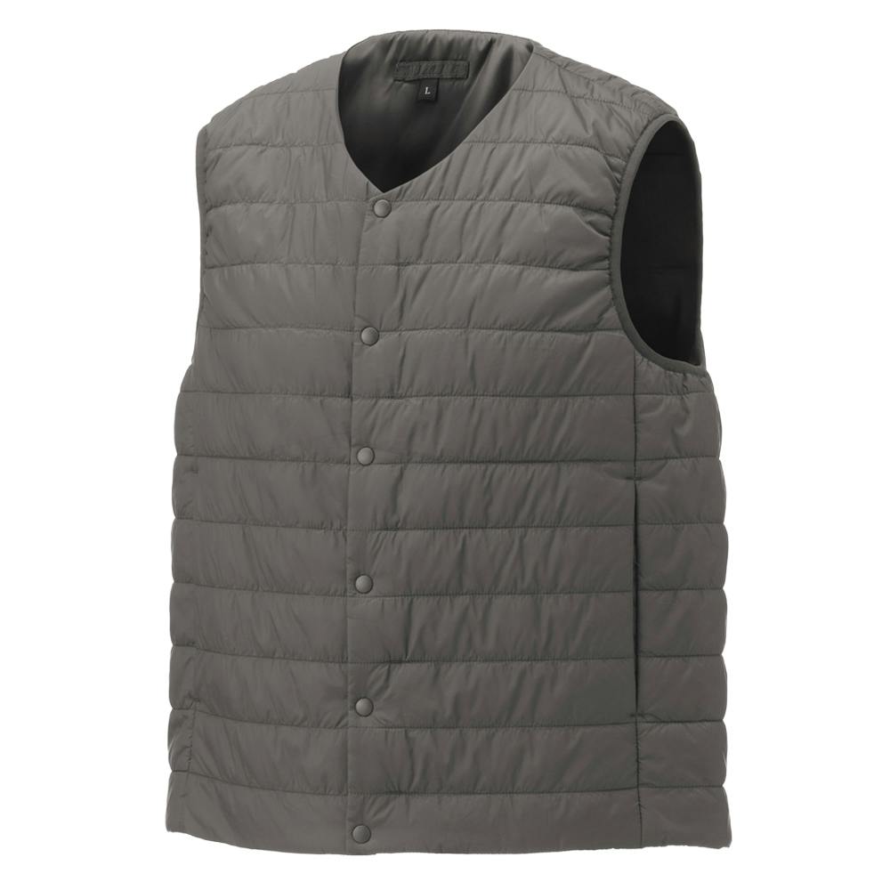 Hot-Fine 中綿ベスト チャコール M シャツ・ブルゾン