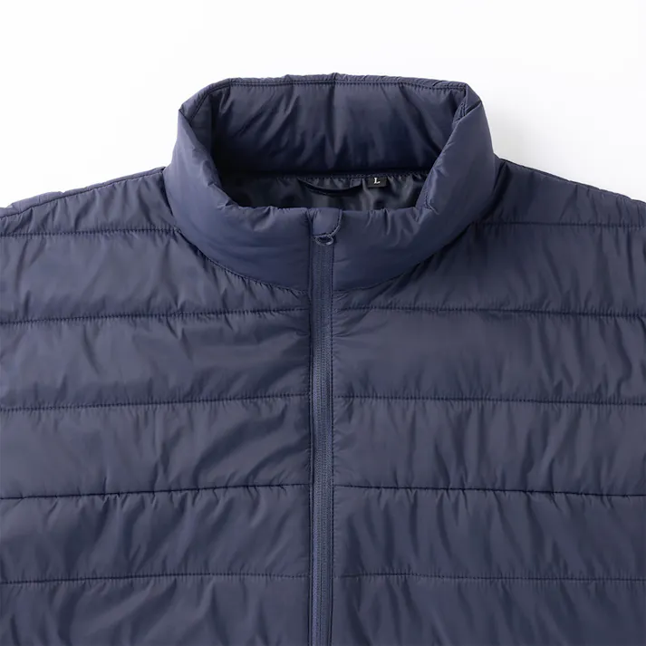 Hot fine 中綿ジャケット ネイビー L