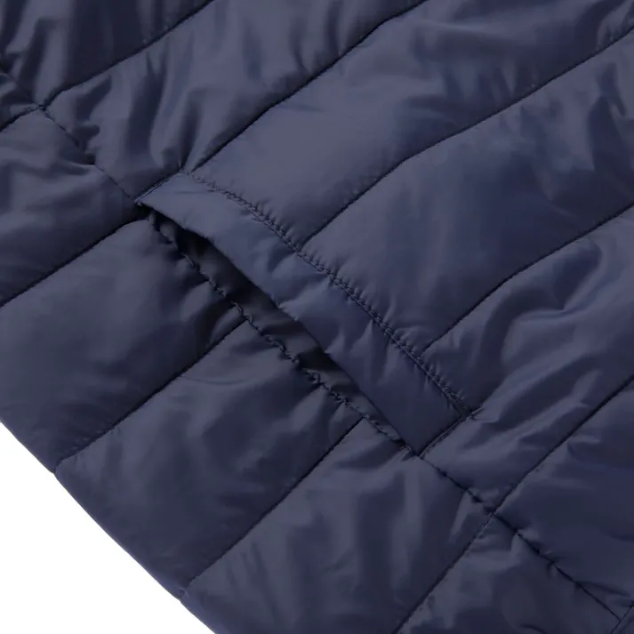 Hot fine 中綿ジャケット ネイビー L