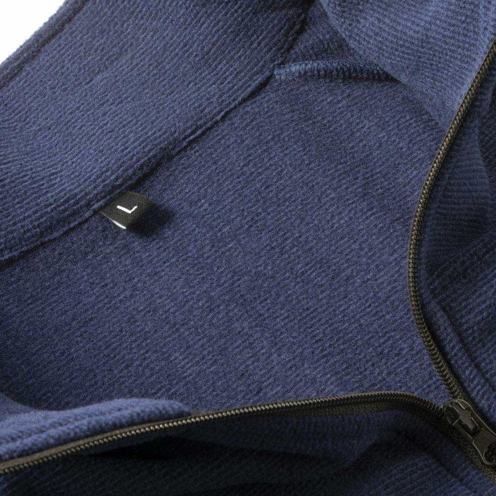 Hot fine ストレッチフリース ハーフジップシャツ ネイビー LL | 作業