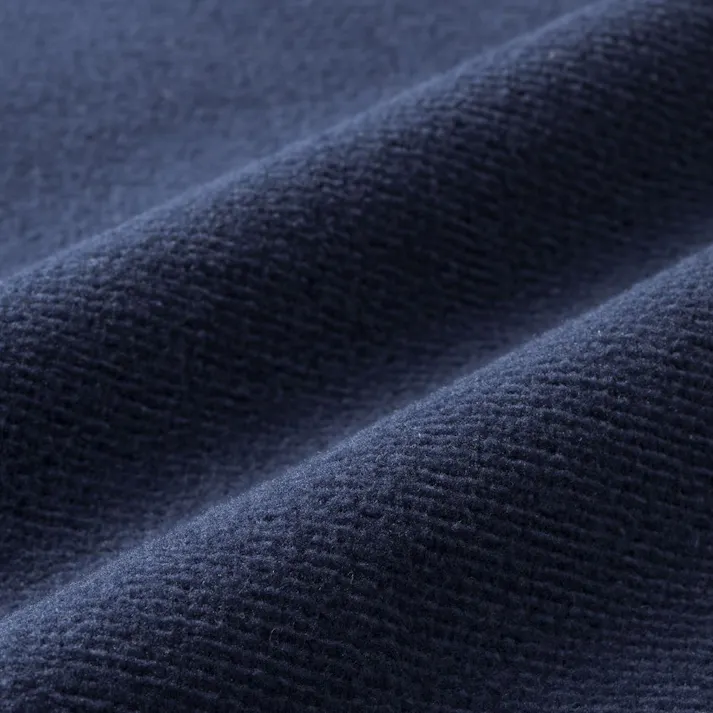 Hot fine ストレッチフリースカーディガン ネイビー L