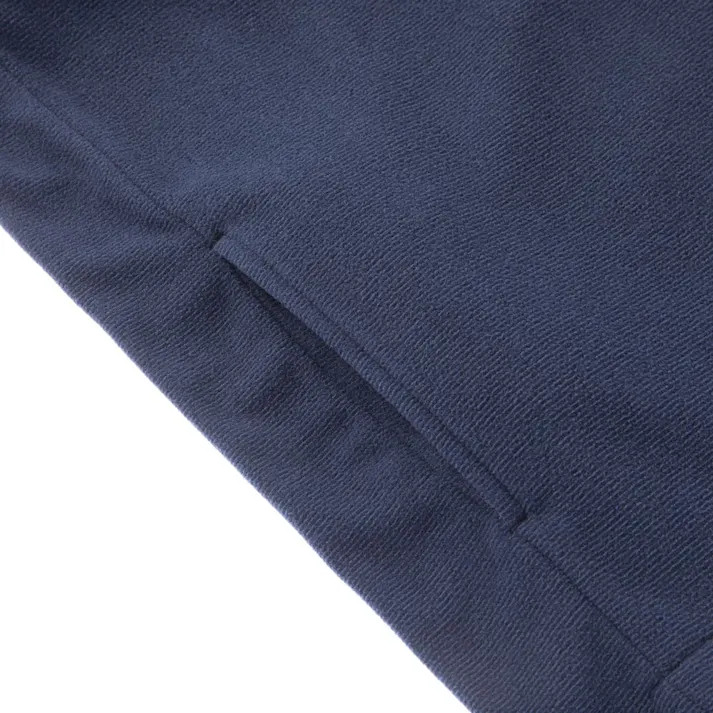 Hot fine ストレッチフリースカーディガン ネイビー L