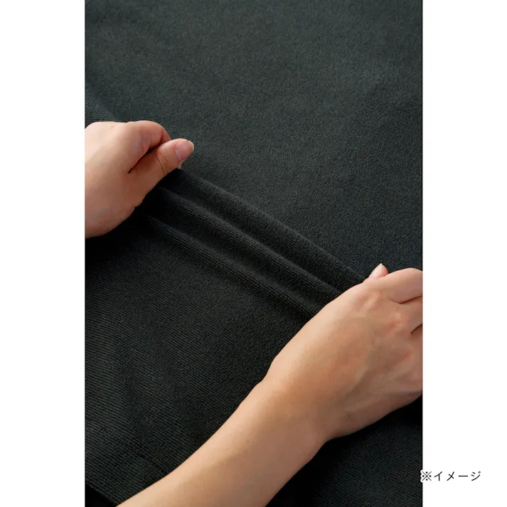 Hot fine ストレッチフリースカーディガン カーキ LL