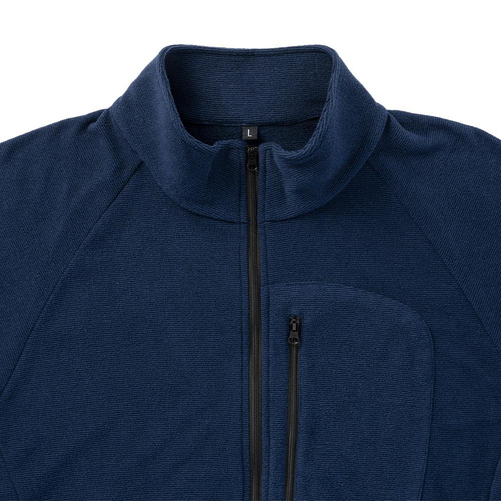 Hot fine ストレッチフリース ジップジャケット ネイビー M | 作業着