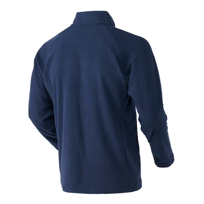 Hot fine ストレッチフリース ジップジャケット ネイビー LL