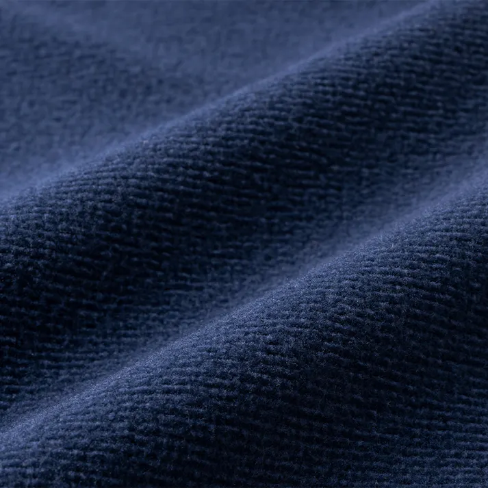 Hot fine ストレッチフリース ジップジャケット ネイビー LL