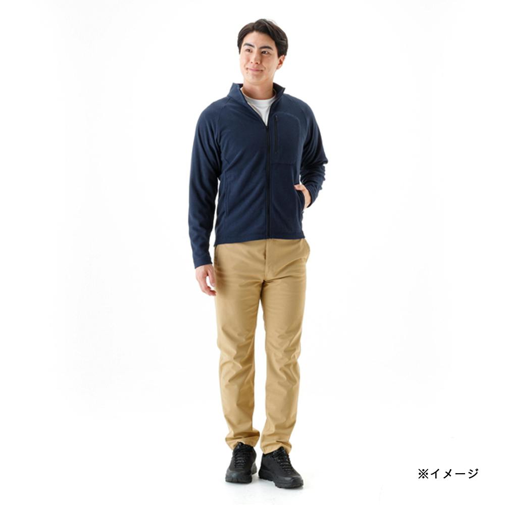 Hot fine ストレッチフリース ジップジャケット ネイビー LL | 作業着