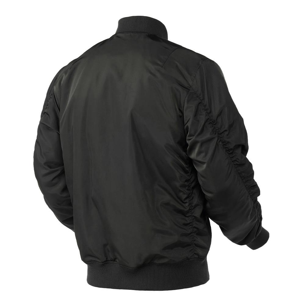 Hot fine 裏アルミ仕様 MA-1タイプジャケット ブラック M | 作業着