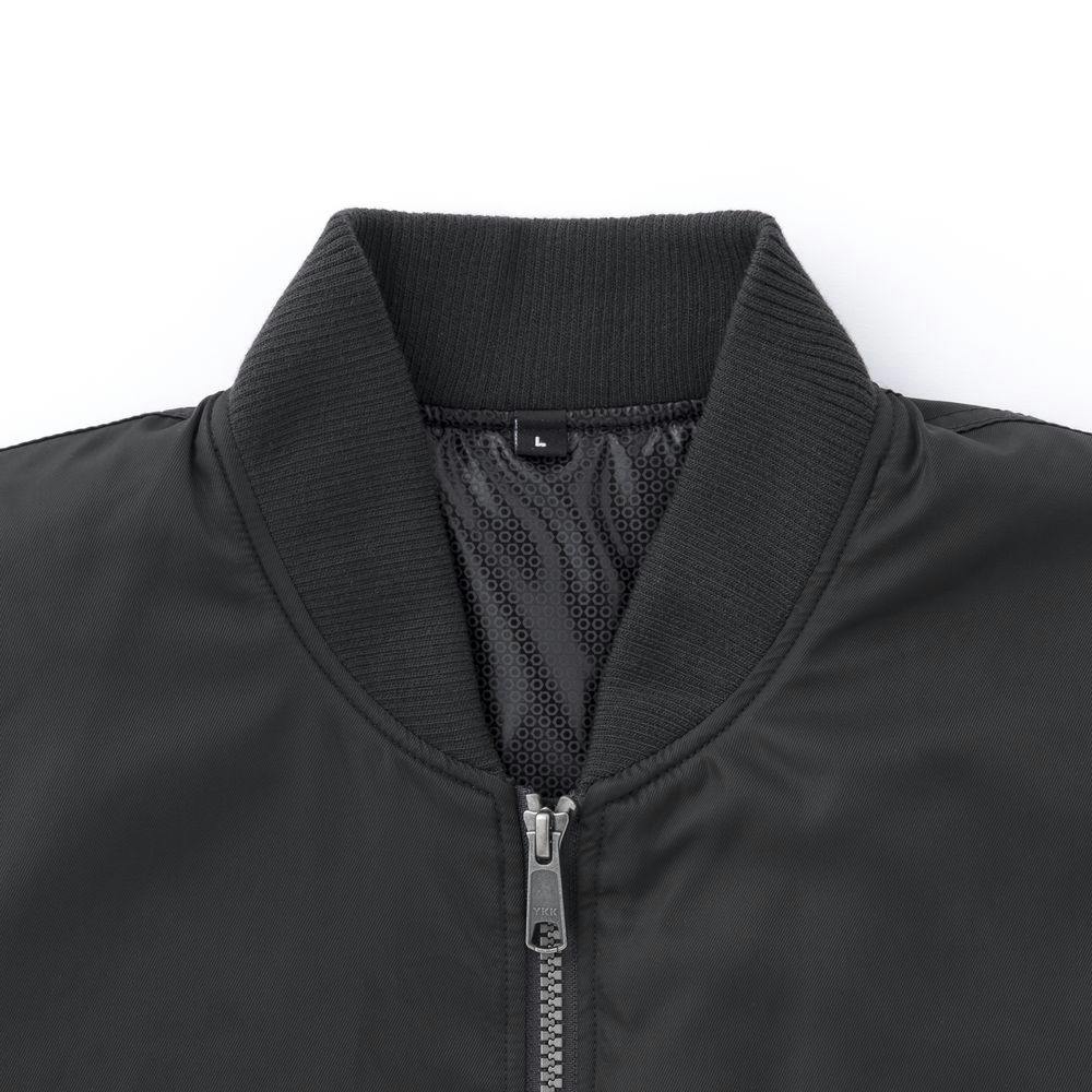 Hot fine 裏アルミ仕様 MA-1タイプジャケット ブラック M | 作業着