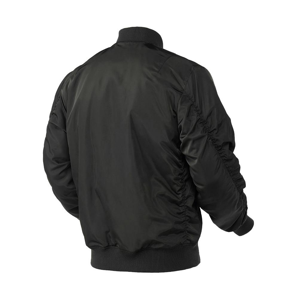 Hot fine 裏アルミ仕様 MA-1タイプジャケット ブラック L | 作業着