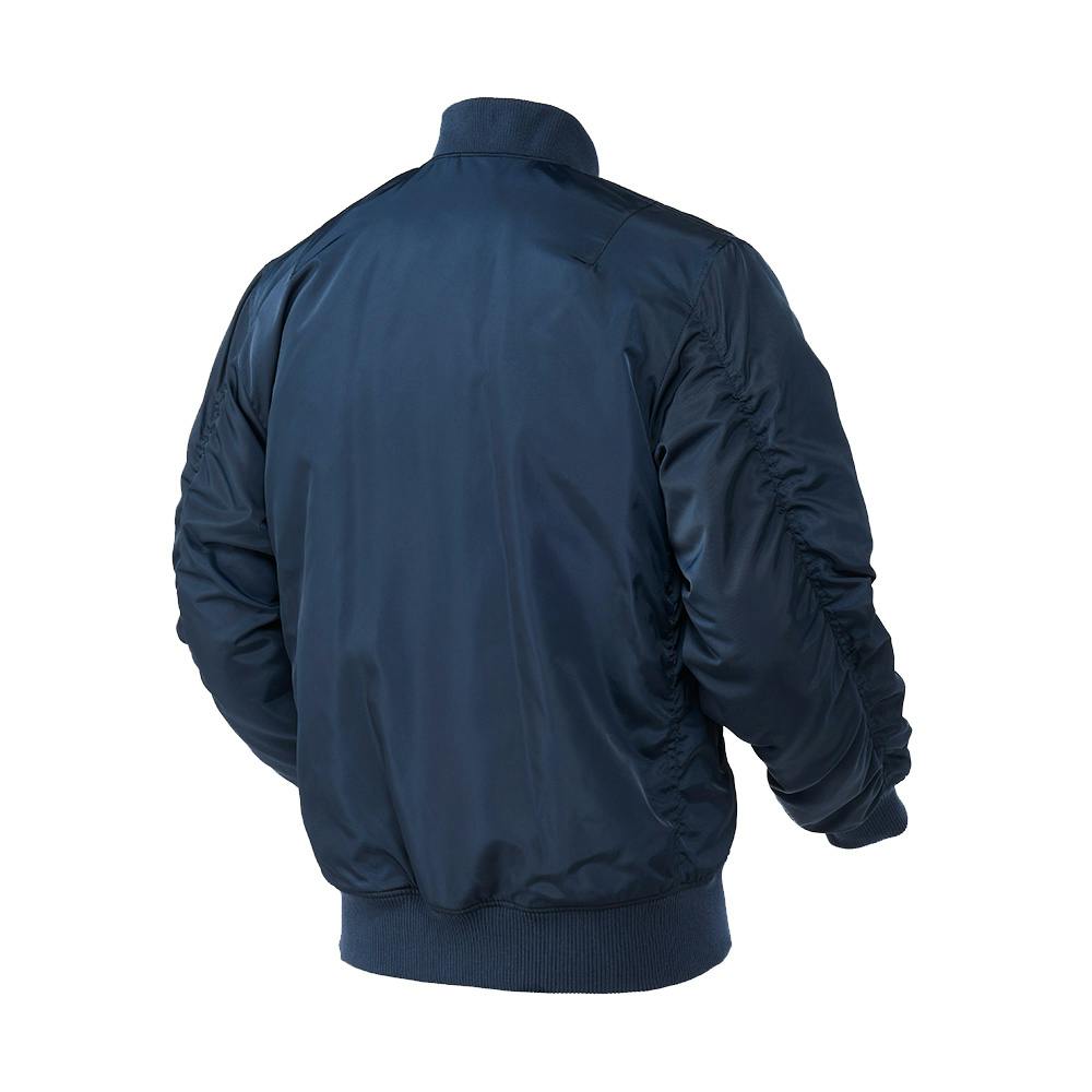 Hot fine 裏アルミ仕様 MA-1タイプジャケット ネイビー L | 作業着