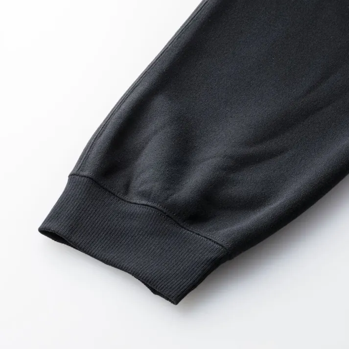 Hot fine しっかりあたたかい 裏起毛 パンツ ブラック M