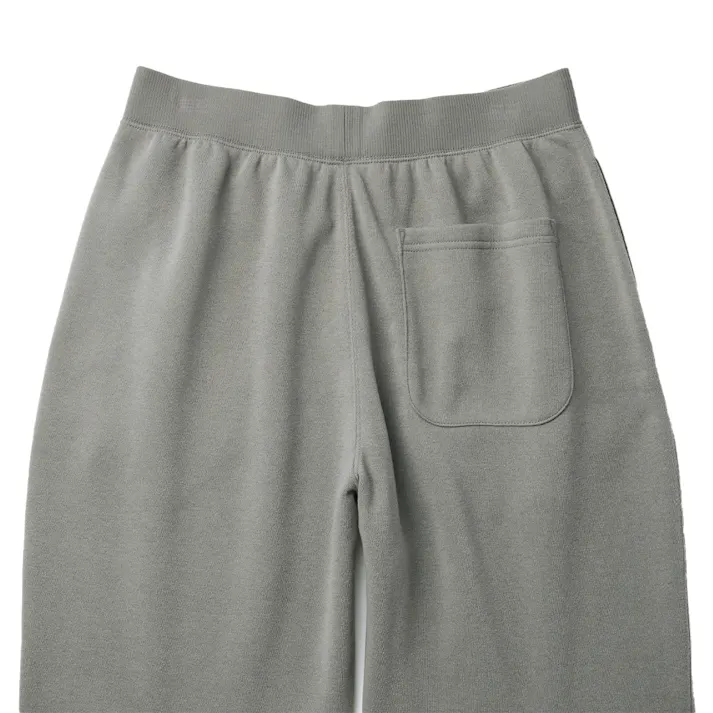 Hot fine しっかりあたたかい 裏起毛 パンツ グレー 3L