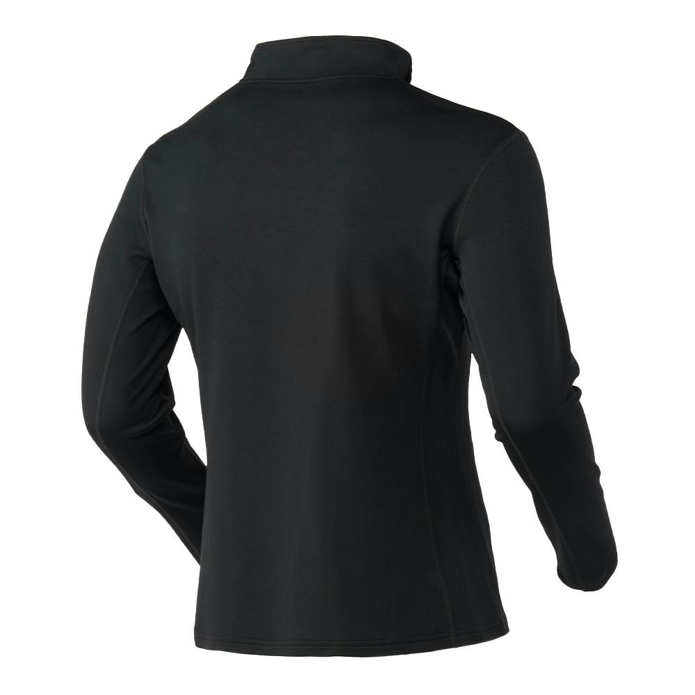 サラサーモ ハーフジップ ブラック M | 作業着・作業服・安全靴 通販