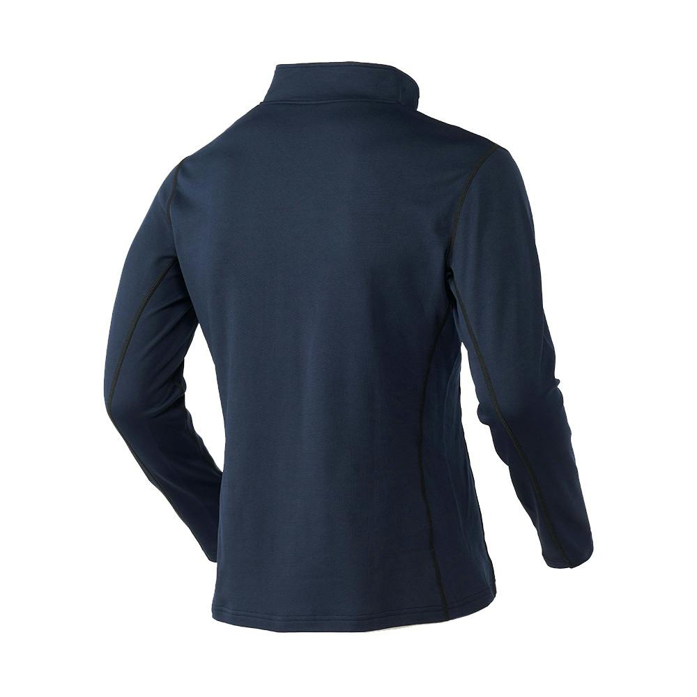 サラサーモ ハーフジップ ネイビー L | 作業着・作業服・安全靴 通販