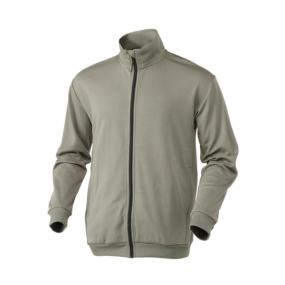 LEMONED ジップアップジャケット グレー サラサーモ ジップジャケット グレー L | 作業着・作業服・安全靴 通販