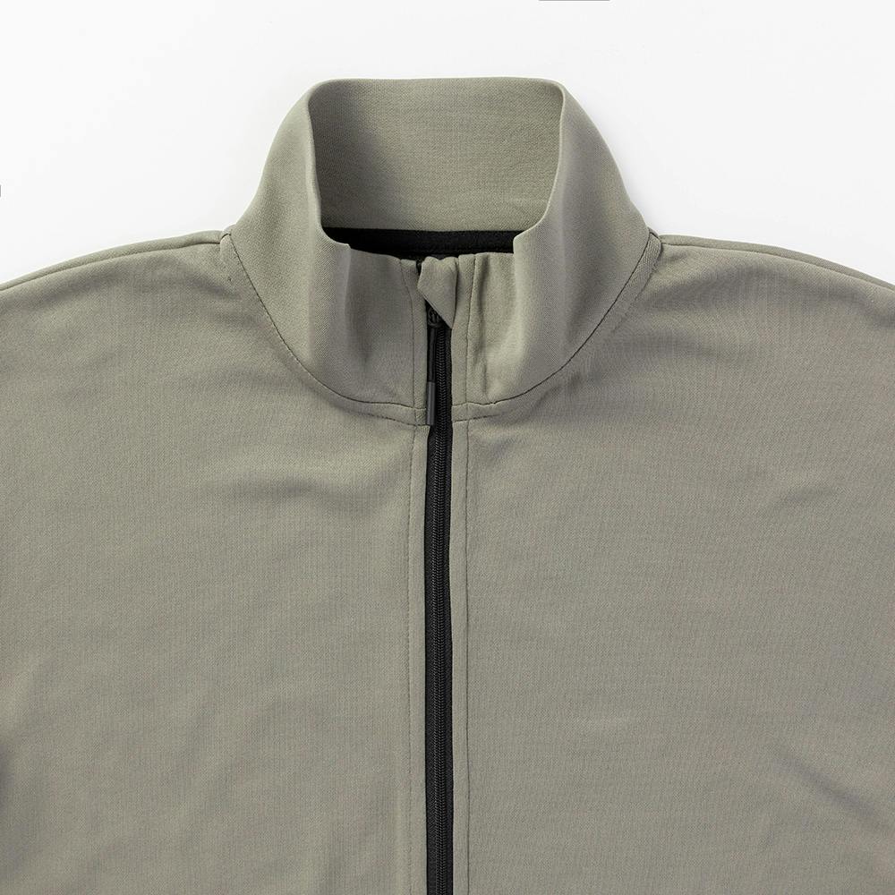 サラサーモ ジップジャケット グレー L | 作業着・作業服・安全靴 通販