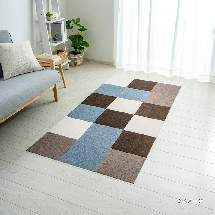 ペット用消臭吸着マット 9枚組 幅30cm 奥行30cm アイボリー