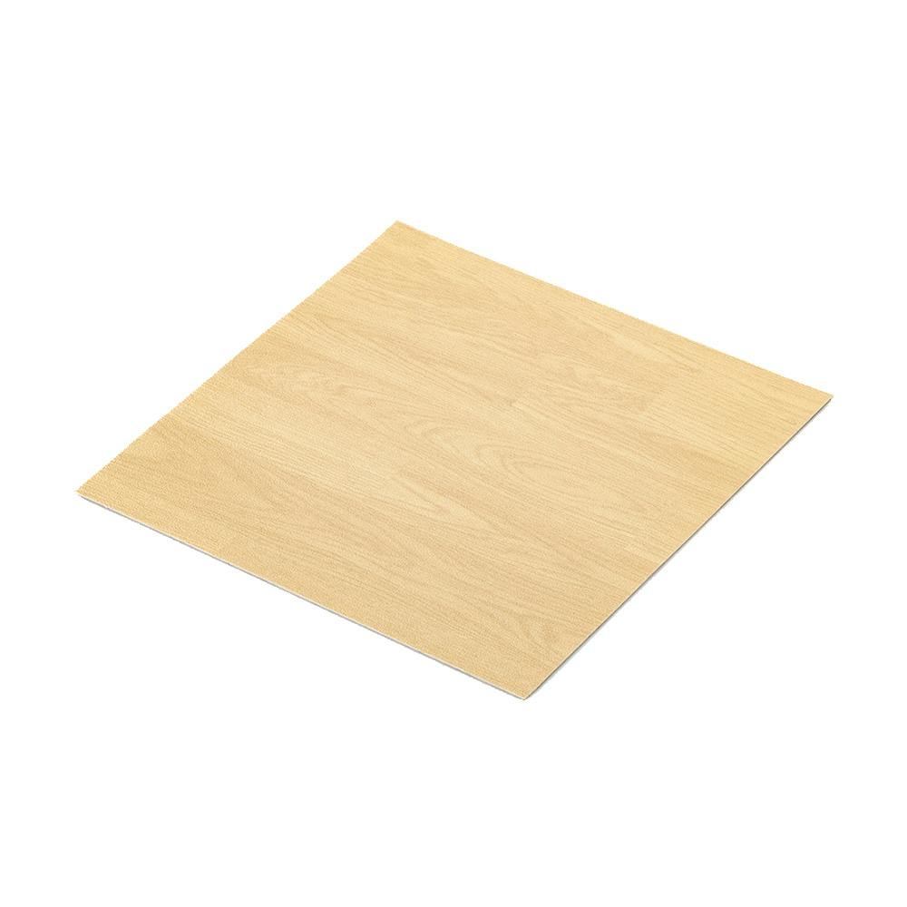 ペット用消臭拭ける吸着マット 4枚組 幅45cm 奥行45cm ナチュラル