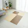 ペット用消臭拭ける吸着マット 4枚組 幅45cm 奥行45cm ナチュラル