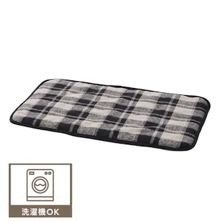 犬猫兼用 ブランケット Sサイズ チェックブラック