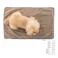 犬猫兼用 ブランケット Mサイズ ストライプモカ