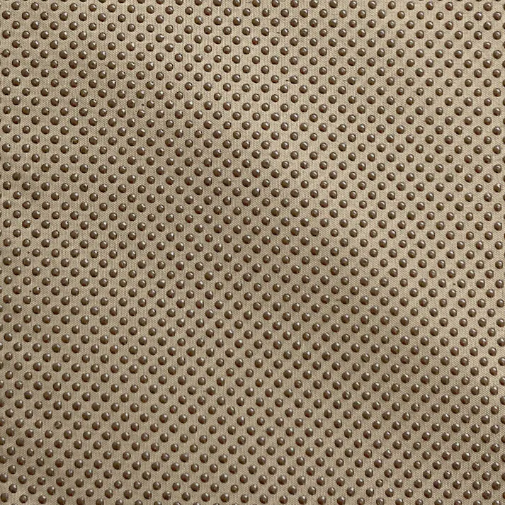 犬猫兼用 あったかアルミマット Sサイズ ストライプモカ