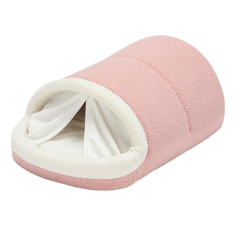 犬猫兼用 電気のいらない保温ベッド Mサイズ プードルボアピンク