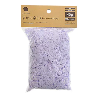 まぜて楽しむペーパーマット パープル 40g