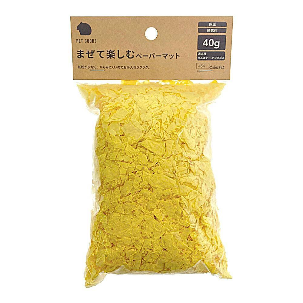 まぜて楽しむペーパーマット イエロー 40g