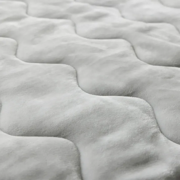 保温性のある敷パッド Pitapa グレー ダブル