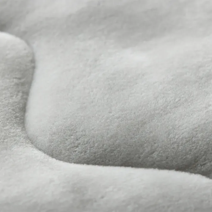 保温性のある敷パッド Pitapa グレー ダブル