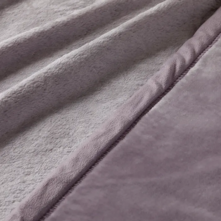 毛布 MIZUKUMO ダブル パープル