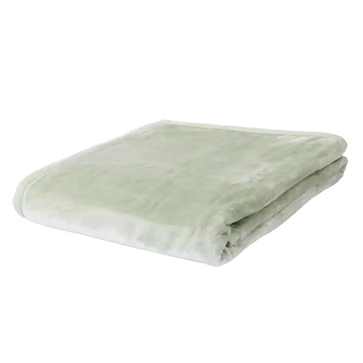 毛布 MIZUKUMO シングル ミントグリーン