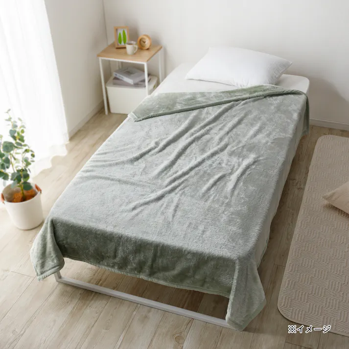 毛布 MIZUKUMO ダブル ミントグリーン