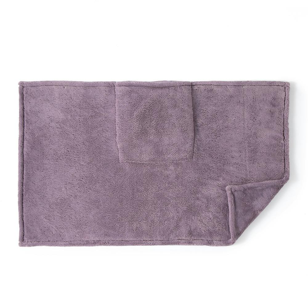 色々使えるブランケット パープル 幅80cm 奥行135cm | 布団・枕・寝具