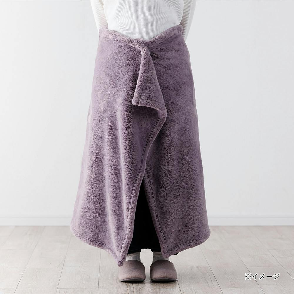 色々使えるブランケット パープル 幅80cm 奥行135cm | 布団・枕・寝具