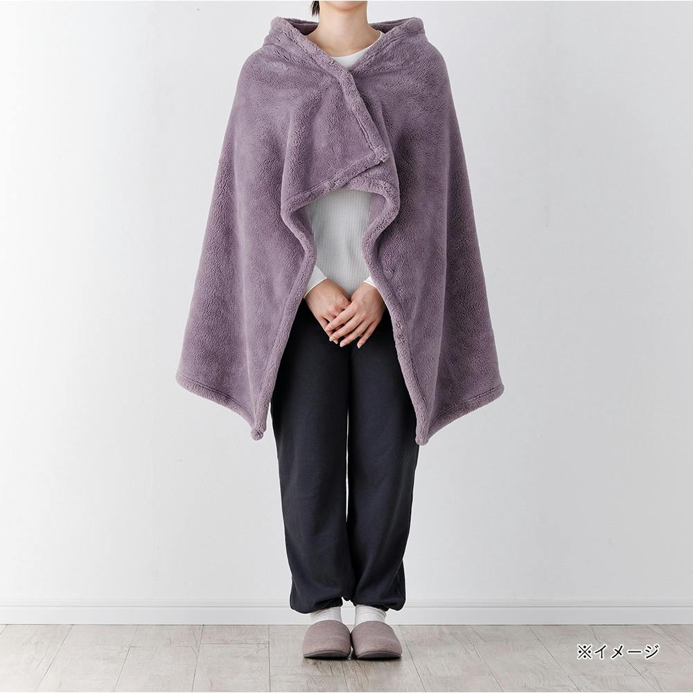 色々使えるブランケット パープル 幅80cm 奥行135cm | 布団・枕