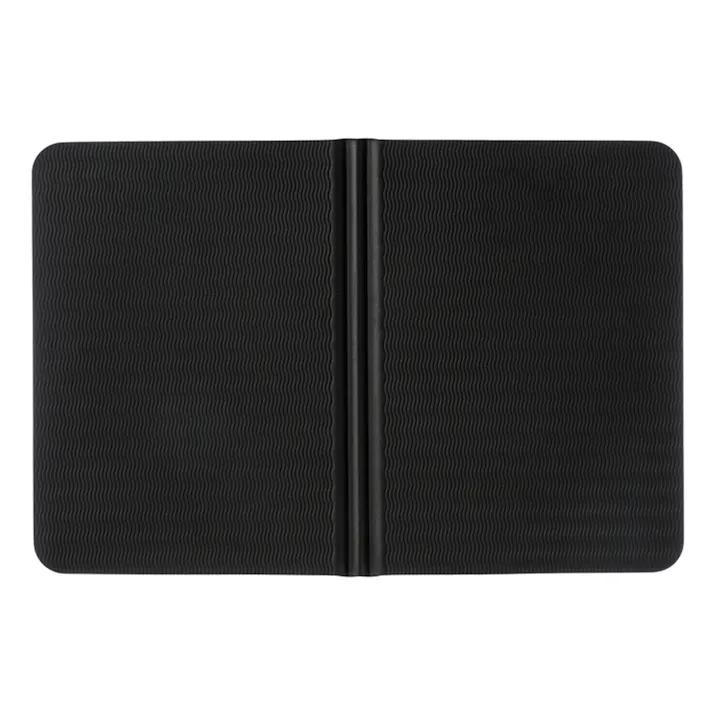 折りたためるソフトバスマット 幅60cm 奥行40cm ダークグレー