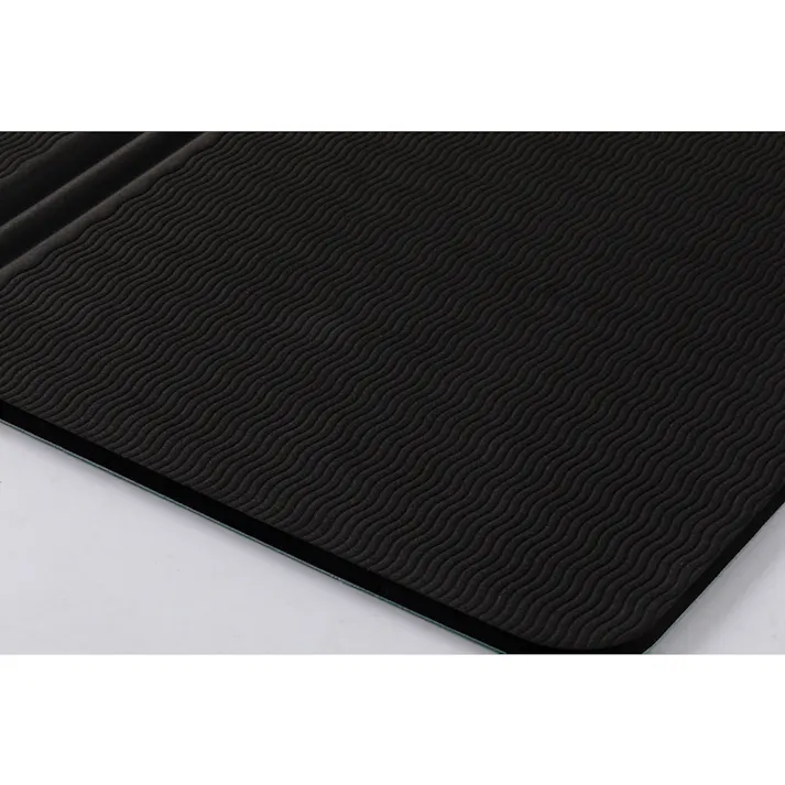 折りたためるソフトバスマット 幅60cm 奥行40cm ターコイズブルー