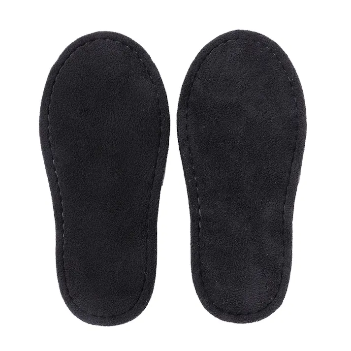 履いて歩くだけでお掃除できるソールが外して洗えるダブルメッシュスリッパ ダークグレー 2L