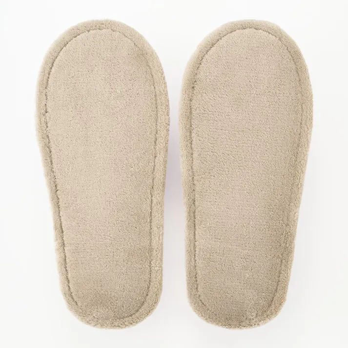 履いて歩くだけでお掃除できるメッシュスリッパ パープル M