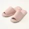 履いて歩くだけでお掃除できるスリッパ ピンク 24~26cm