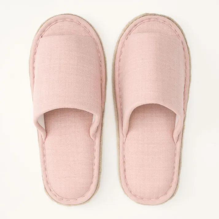 履いて歩くだけでお掃除できるスリッパ ピンク 24~26cm