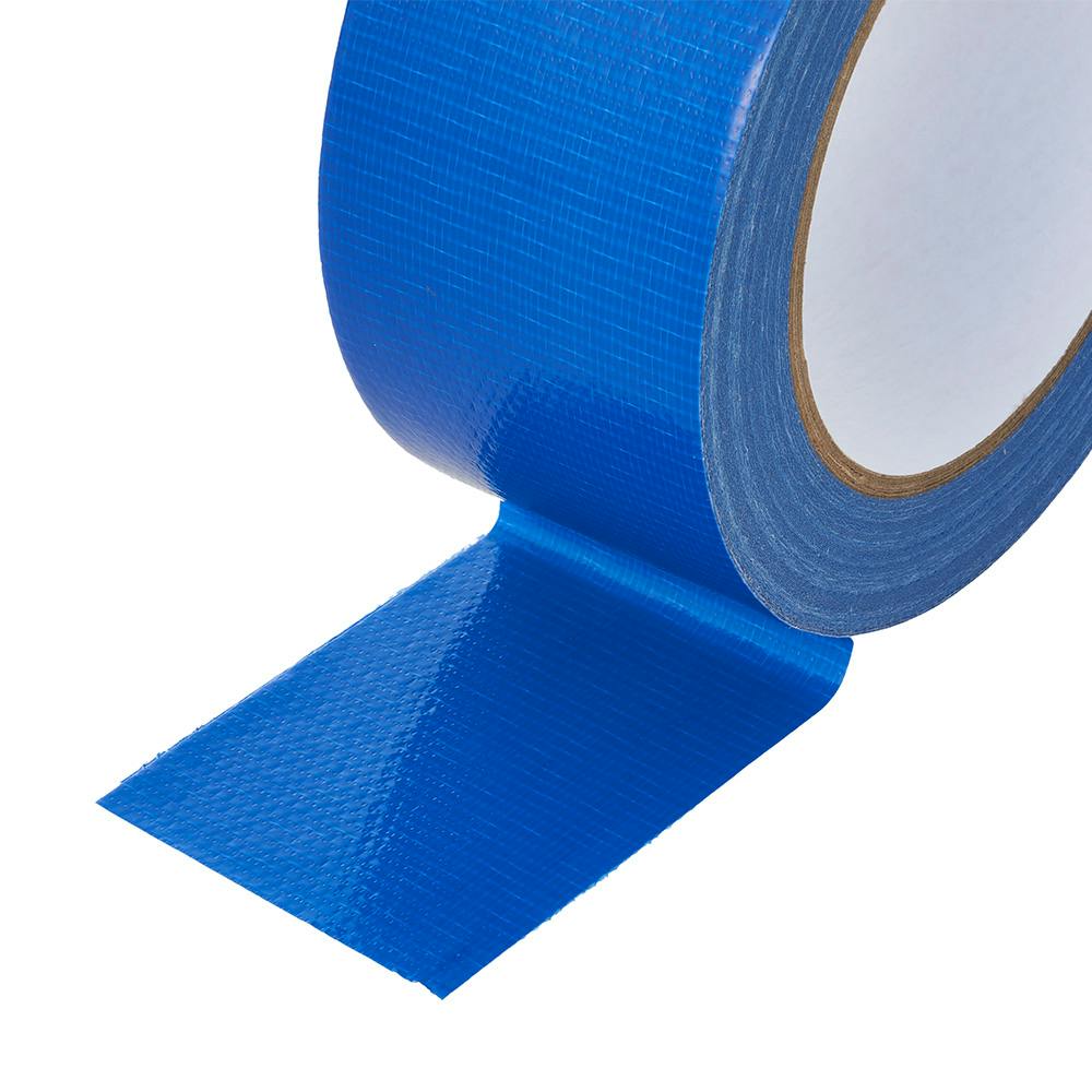 カインズ カラー布粘着テープ ブルー 幅50mm 長さ25m 1巻 | 接着・補修